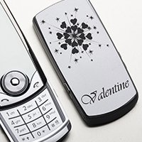 Customized Mobile Phone Valentine Design