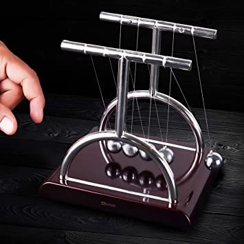 Science Toys l Space Newton’s Cradle – Perpetual Motion Pendulum & Desk Toy