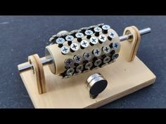 Powerful Brushed Motor Using 72 Screws