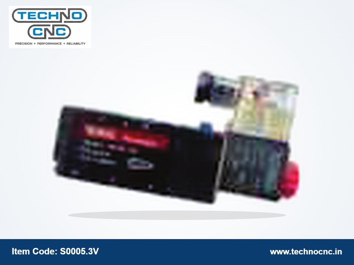 OEM 3/2 Way Single Solenoid Valve 3V Series – 1/8" to 1/2" BSP, 0–10 Bar