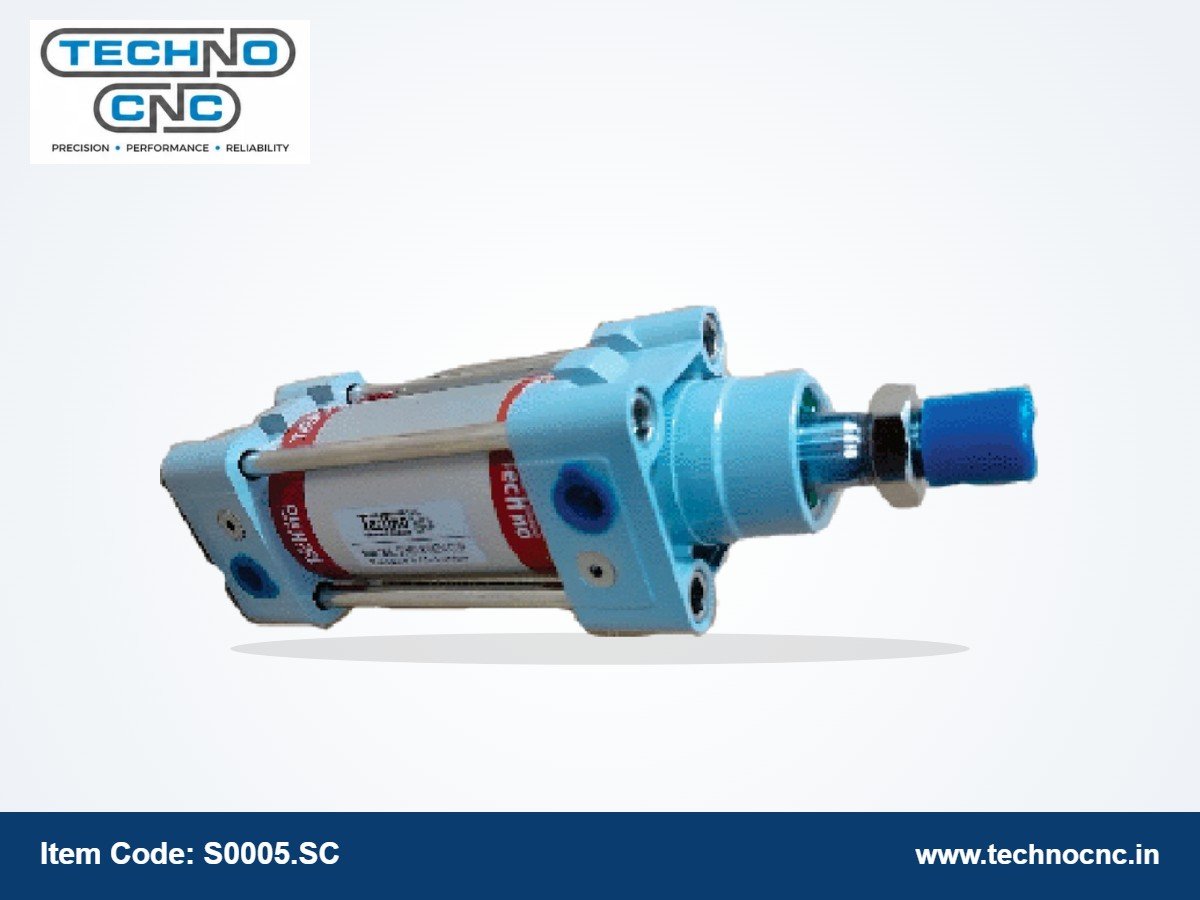 OEM SC Series Pneumatic Cylinder – Double Acting, Bore 32 to 250 mm, Stroke 25 to 1000 mm