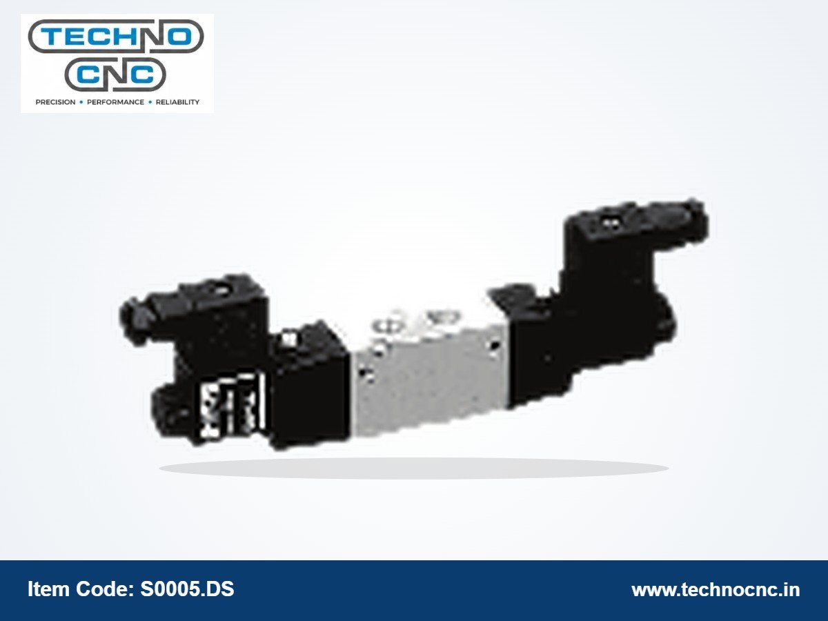 OEM DS Series Pneumatic Diverting Valve – 5/2 & 5/3 Way Solenoid, 1/4" & 1/2"