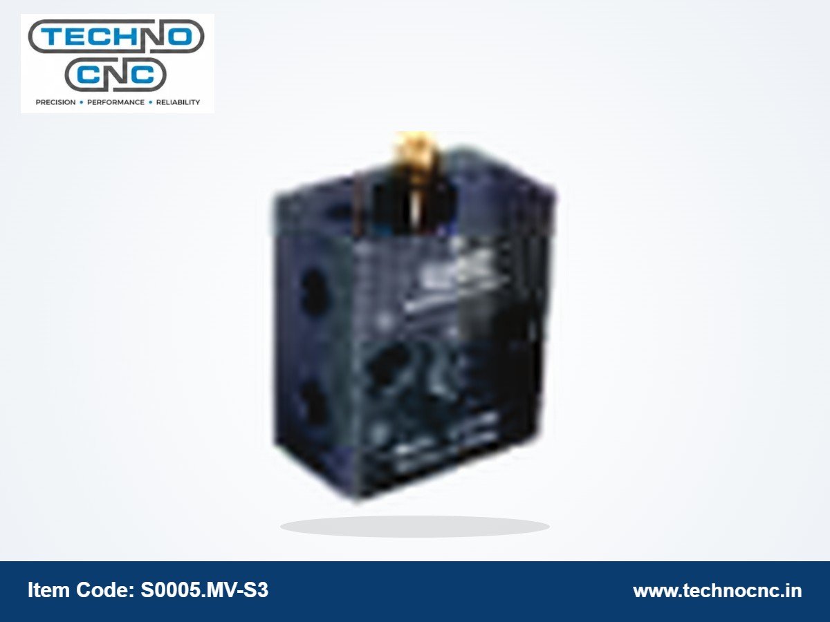 OEM 3/2 Mechanical Valve S3 Series – Push Button, Selector, Roller Lever, M5 to 1/4"
