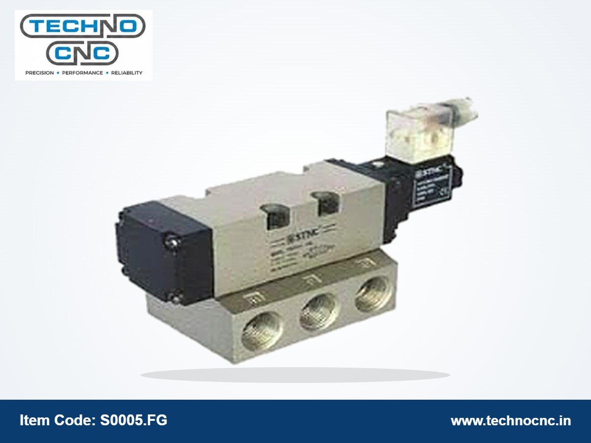 OEM FG Series 5/2 Solenoid Valve – Single / Double, 1/2" to 1"