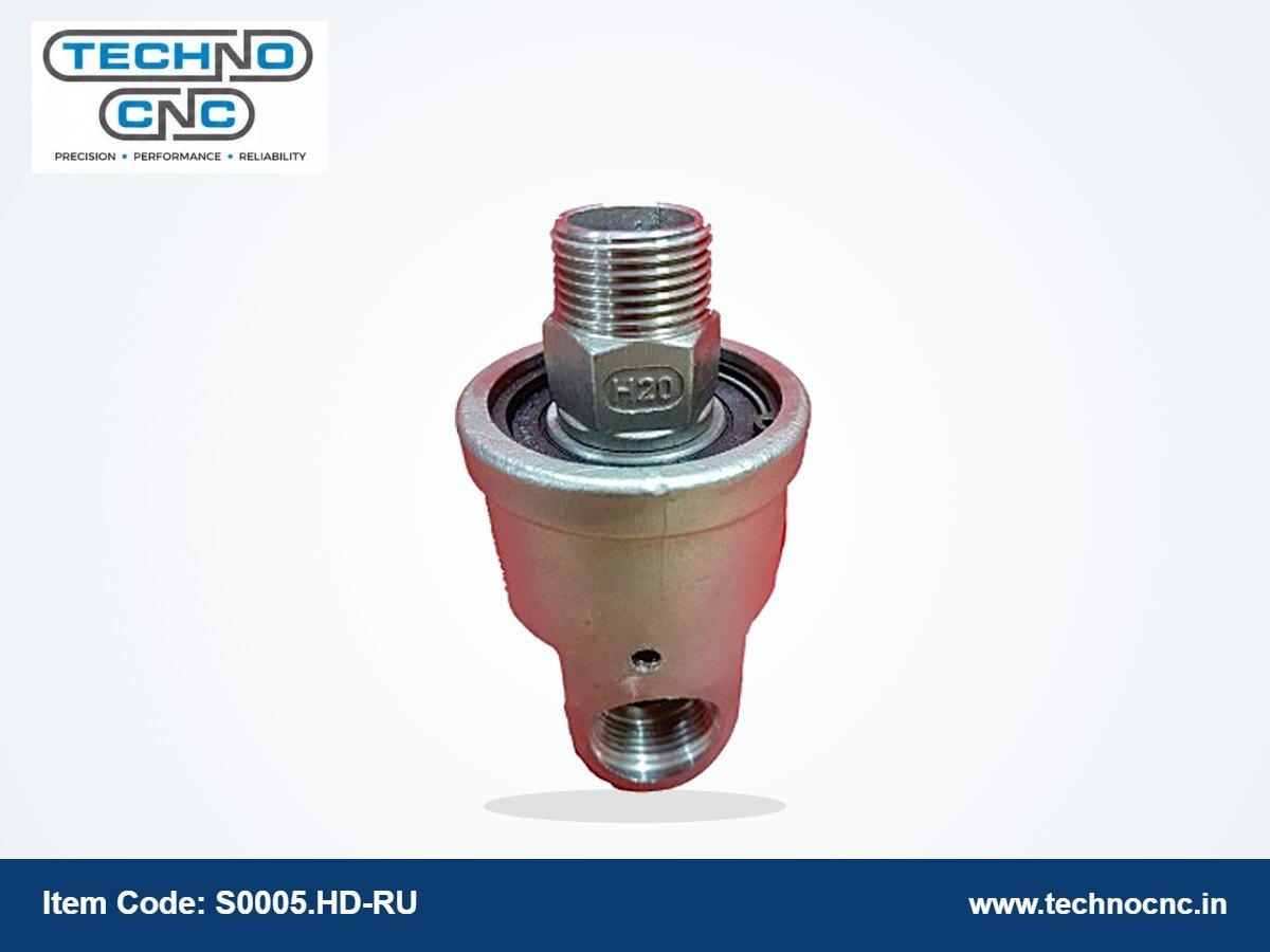 OEM Rotor Coupling (Rotary Union) HD Series – 2 Way & 3 Way, Brass & SS304, 1/4" to 2"