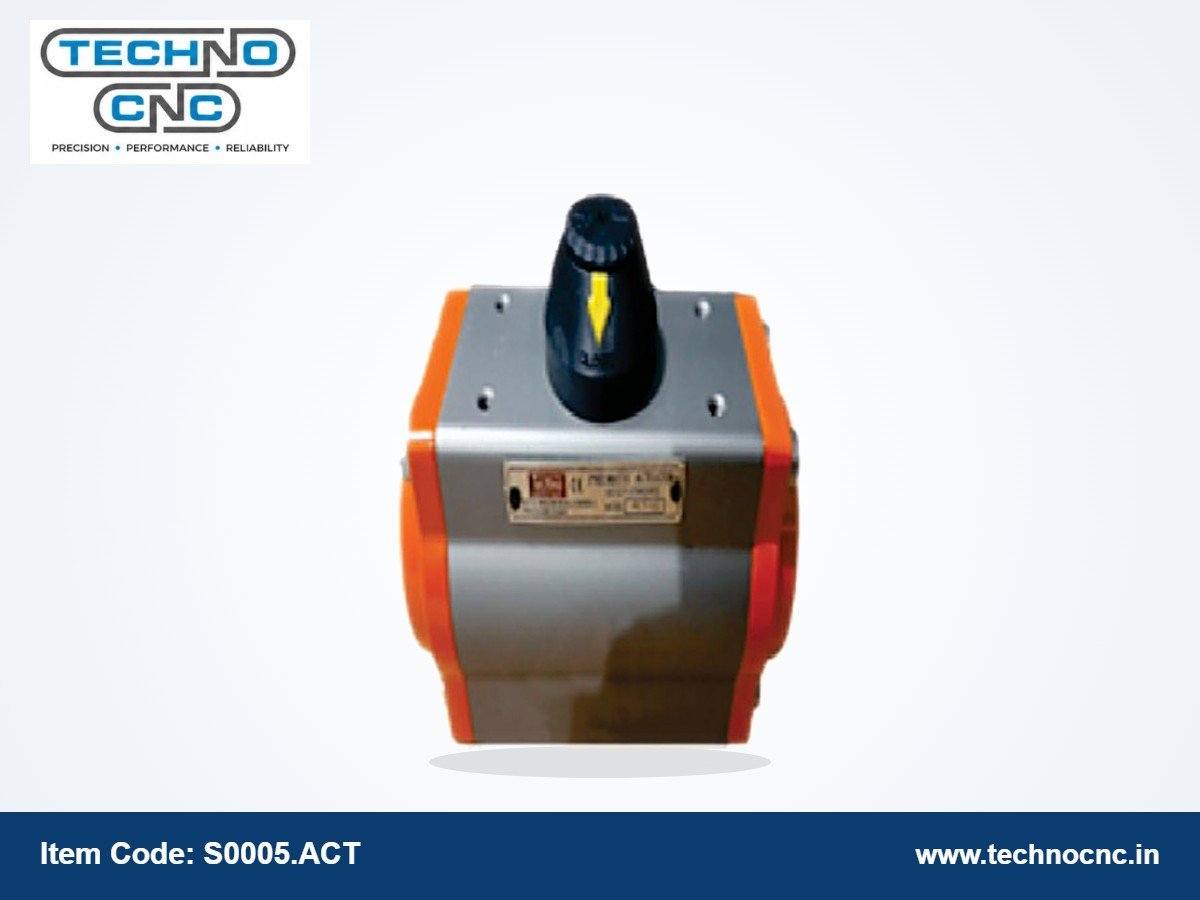 OEM Pneumatic Rotary Actuator – Double Acting & Spring Return, ISO 5211 NAMUR, 7.5 to 1713 Nm
