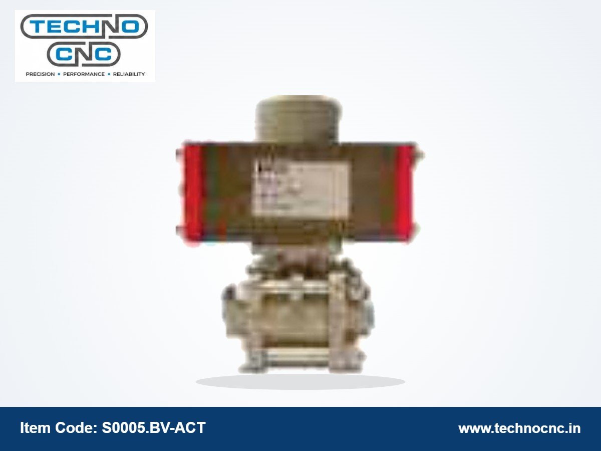 OEM Pneumatic Actuated Ball Valve – 2PC SS304 & 3PC, 1/2" to 4"