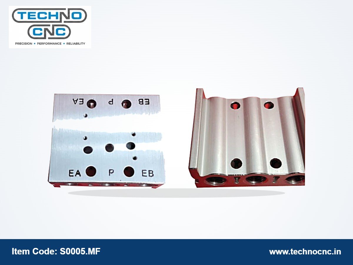 OEM Solenoid Valve Manifold – 4V / VF / SY / PU520, 2 to 10 Stations
