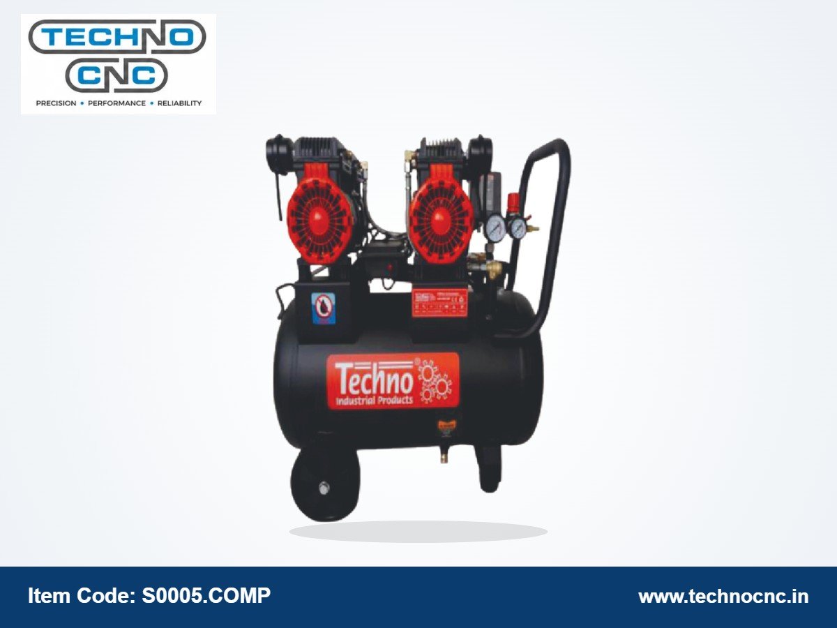 OEM Oil-Free Air Compressor – 24 & 50 Litre, 1–2 HP