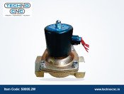 OEM 2W Series 2/2 Brass Solenoid Valve – Direct & Diaphragm Type, 1/4" to 4"