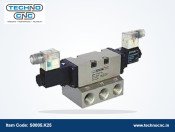OEM Large Port Solenoid Valve – 5/2 Shradder Type K25 & 3/2 Poppet K23 for Presses, 3/8" to 1"