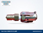 OEM Quick Coupler PCV Series – Pipe Clamp for Copper Tube Charging Point, 4 to 12 mm