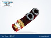 OEM G Series G-Thread Brass Push-In Fittings & Special Mould PC – Black Cap